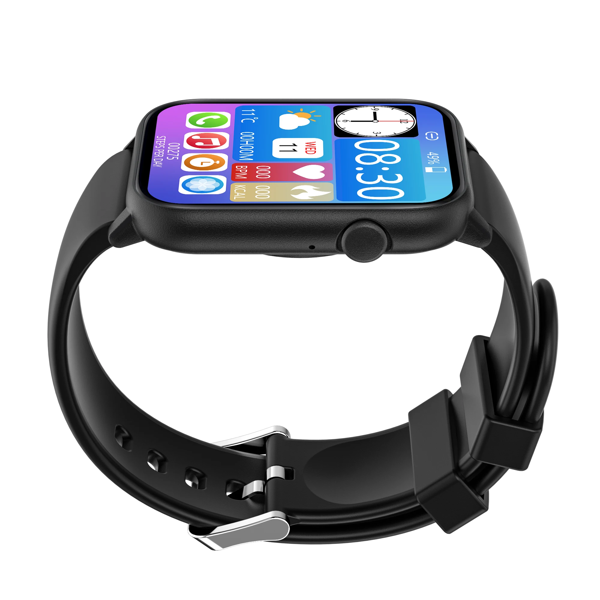 Rogbid Q28Pro Smartwatch 1.8นิ้วบลูทูธโทรเพลง Voice Assistant การตรวจสอบสุขภาพสมาร์ทวอท์ช Dropshipping