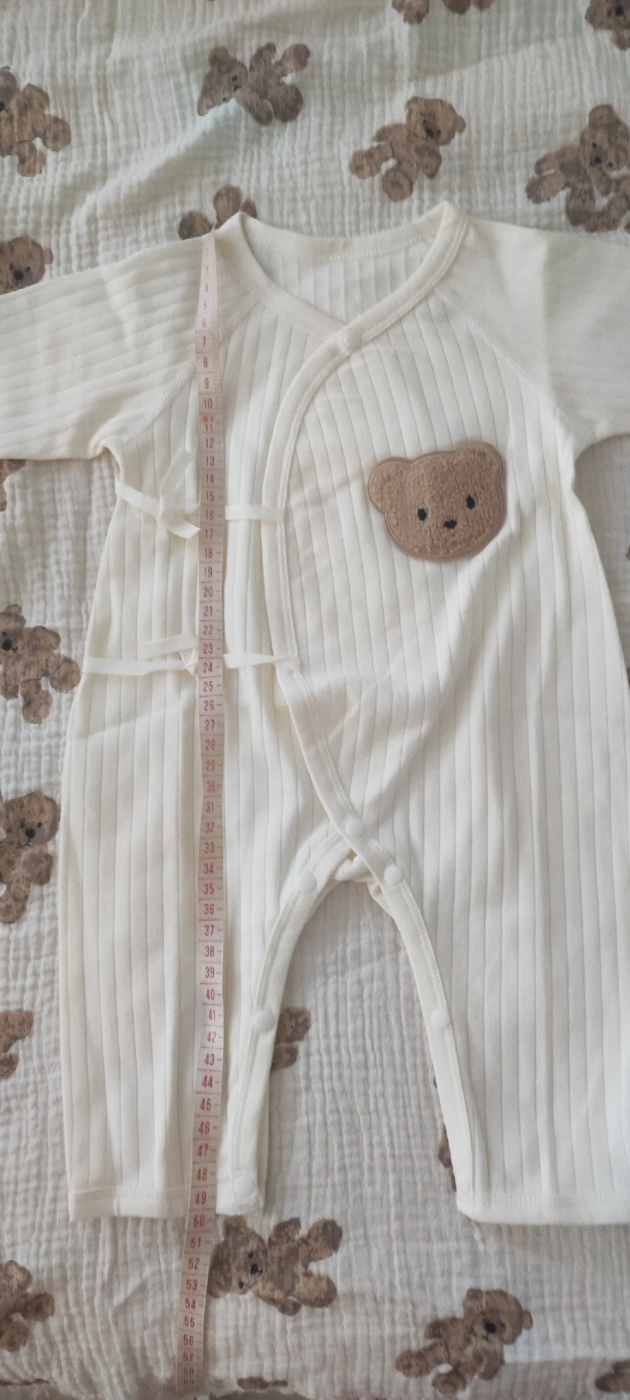 Cartoon Bear Baby Romper Spring Autumn Long Sleeved Clothes Soft Pure Cotton Newborn Bodysuit Infant Jumpsuit One Piece Outfits photo review