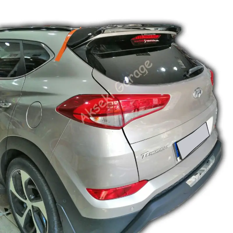 For Hyundai Tucson Spoiler 2016-2020 Models-Sytylish Car Accessories Modified Parts Auto Tuning Diffuser Chrome Handle Ornaments