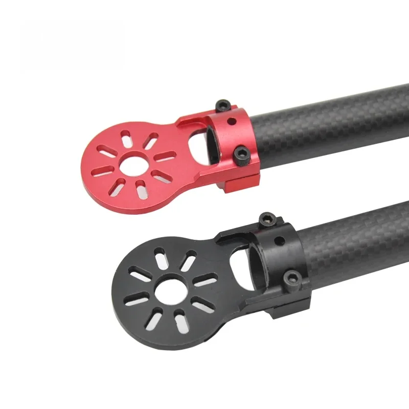 Supports de moteur en alliage d'aluminium pour UAV à quatre axes, modèle multi-rotor, accessoires d'avion, tube en carbone, 12mm, 16mm, 18mm