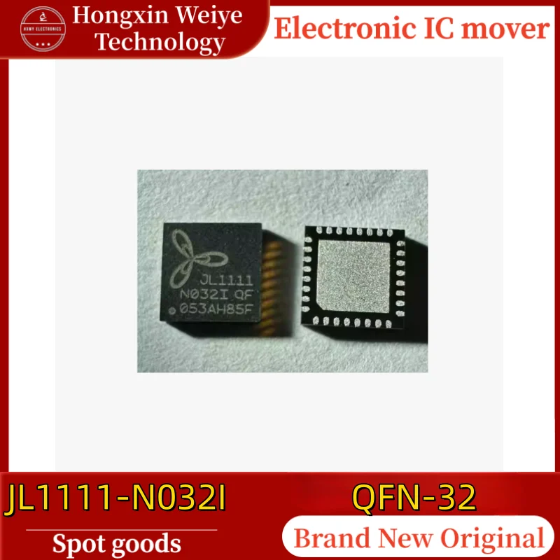 

(5/50 pieces) JL1111-N032I with Silkscreen Mark JL1111 QFN-32 Ethernet Communication IC Chip Original In Stock Fast Shipping