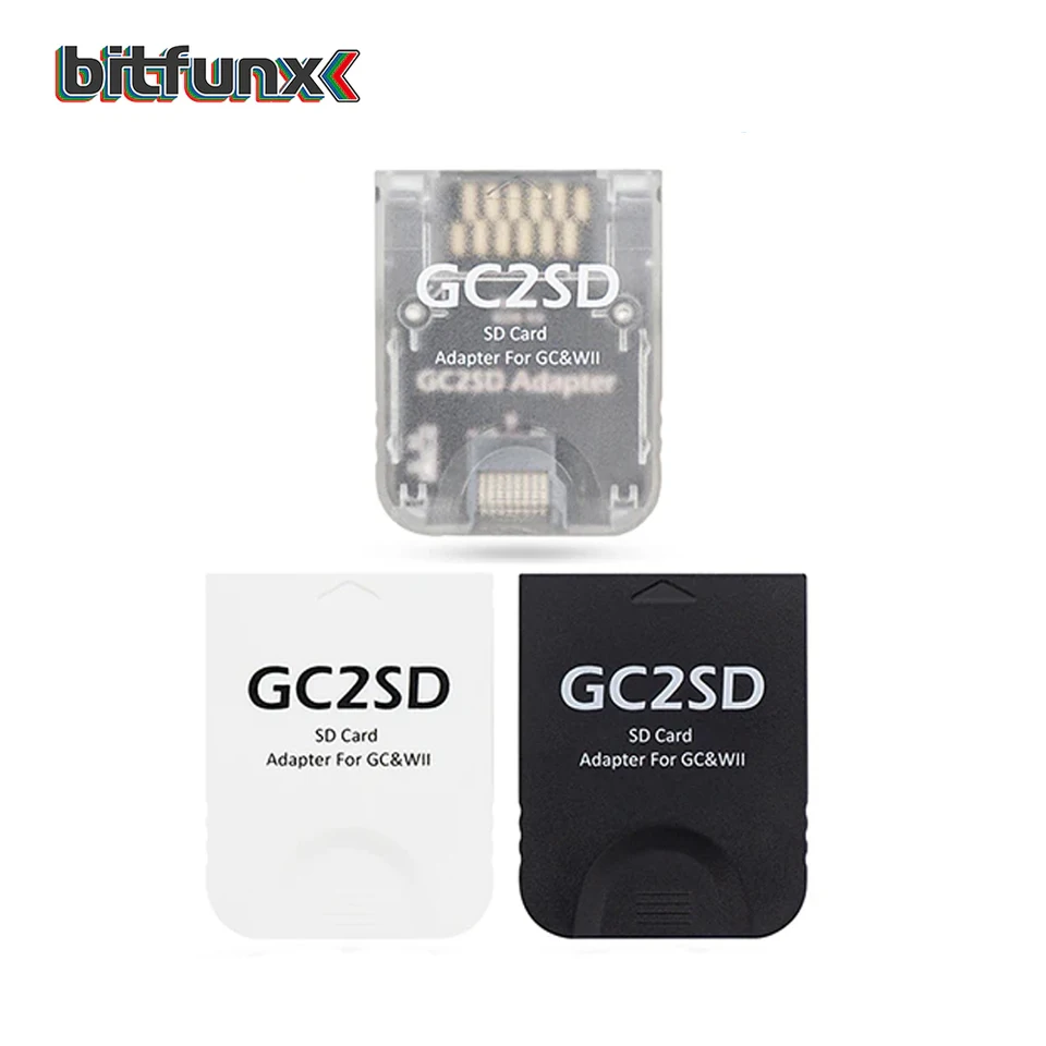 Bitfunx GC2SD Micro SD Card Adapter Memory Card Adapter Swiss for