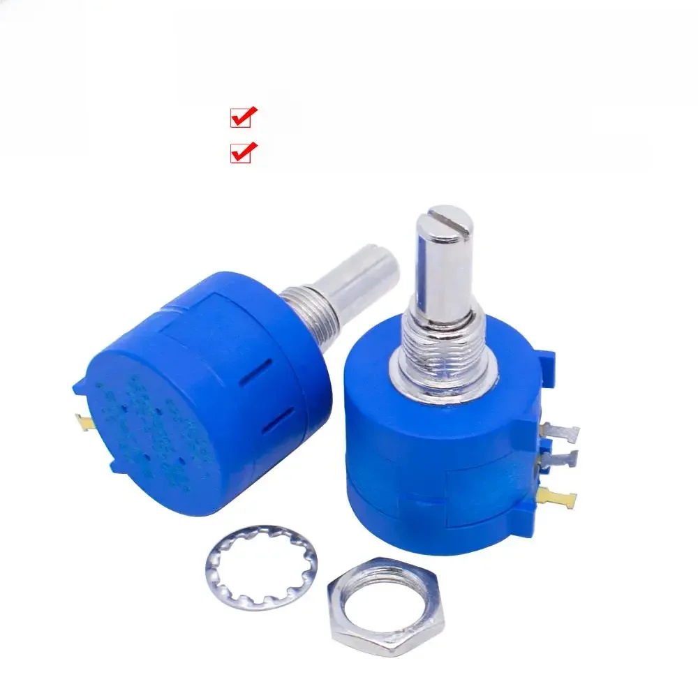 WAVGAT 3590S Potencjometr wieloobrotowy 500 1K 2K 5K 10K 20K 50K 100K ohm Potencjometr Regulowany rezystor 3590 102 202 502 103 — zdjęcie 2