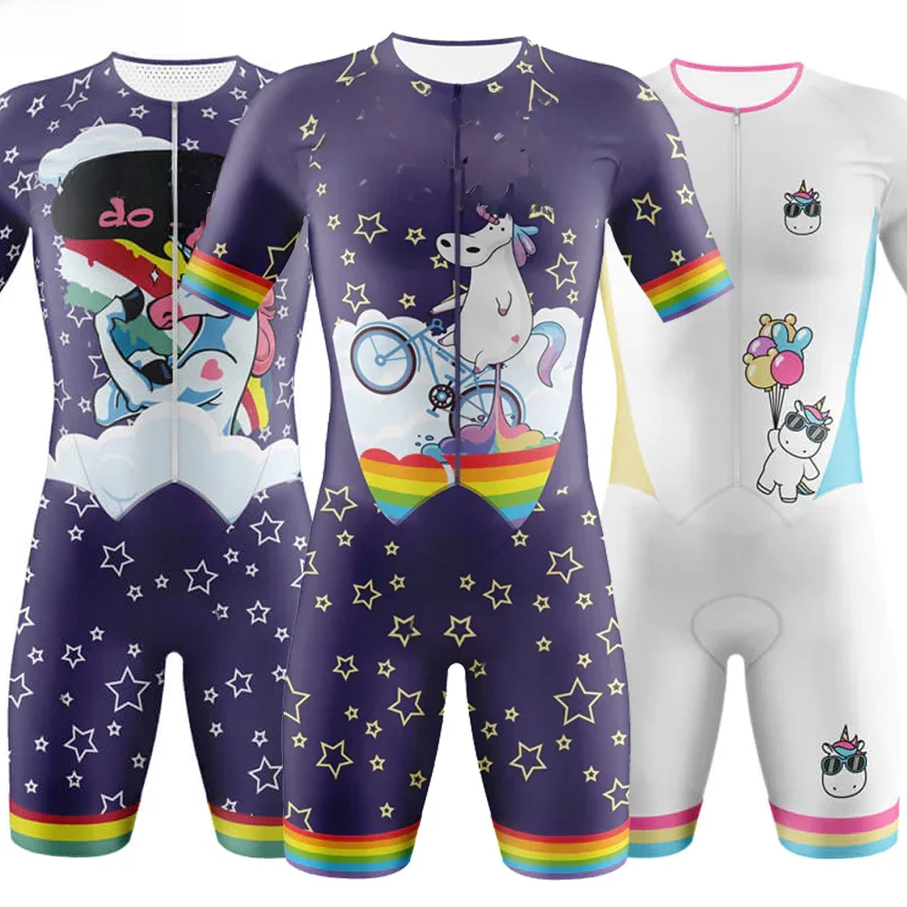 AliExpress Bouygues NEW Men And Women Professional Clothes Short Sleeve Cycling Skinsuits Sets Conjunto Feminino Ciclismo Jumpsuit Kit