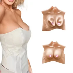 Diy Inflatable Realistic Silicone Crossdressing Huge Fake Breast Forms Boobs For Drag Queen Shemale Crossdress Prothesis