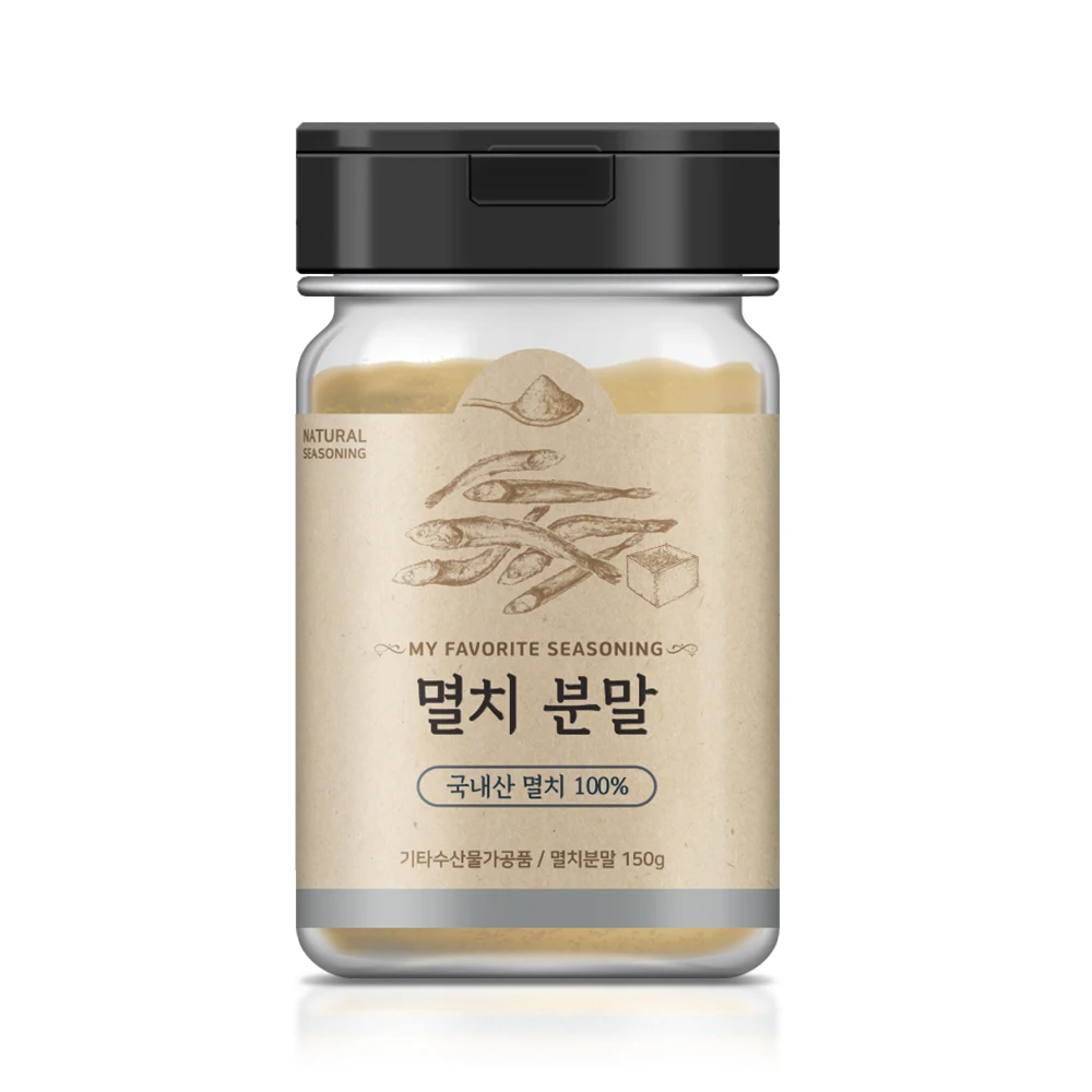 Salty Life 100% Domestic Natural Anchovies Powder 150g/100% Natural seasoning Anchovies Powder without Chemical ingredients♣