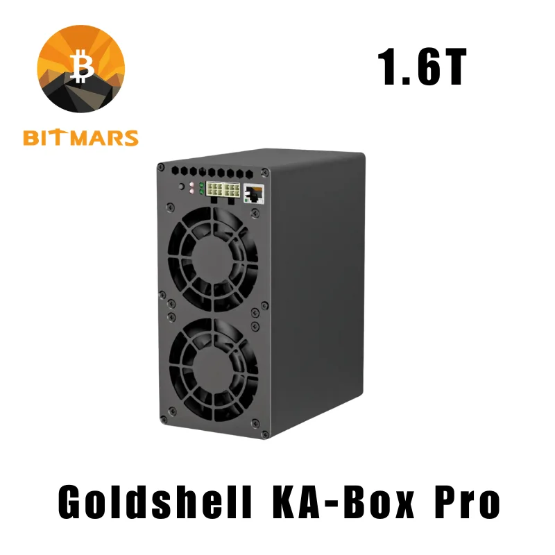 

КУПИТЕ 3, ПОЛУЧИТЕ 2 БЕСПЛАТНО Goldshell KA-BOX Pro 1.6T KASPA Miner (без блока питания)