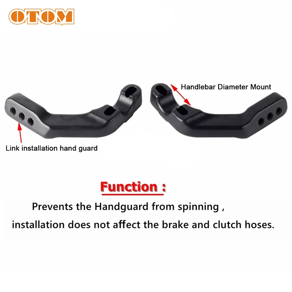 OTOM Motorcycle Handguard Support Bracket Mount 22mm 28mm Handlebar Guard Clamp Universal For HONDA KTM EXC YAMAHA KAWASAKI RMZ