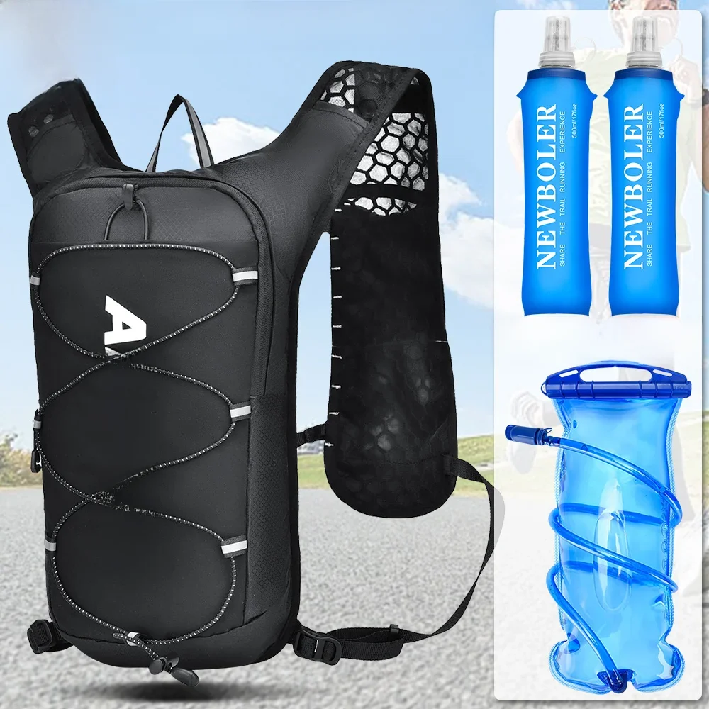 Colete Ultra Leve Trail Running Hidratação, Mochila de Maratona, Pode ser Usado com Bolsa de Água