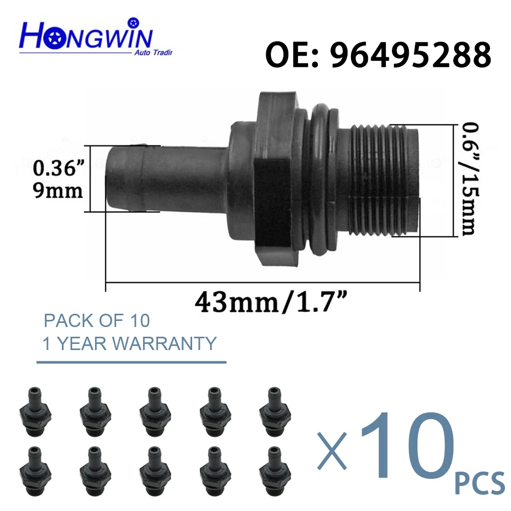 96495288 Car PCV Valve Check Valve Exhaust Valve for GM Chevrolet Aveo 5 Nissan Sentra Almera Tiida Murano Daewoo Optra