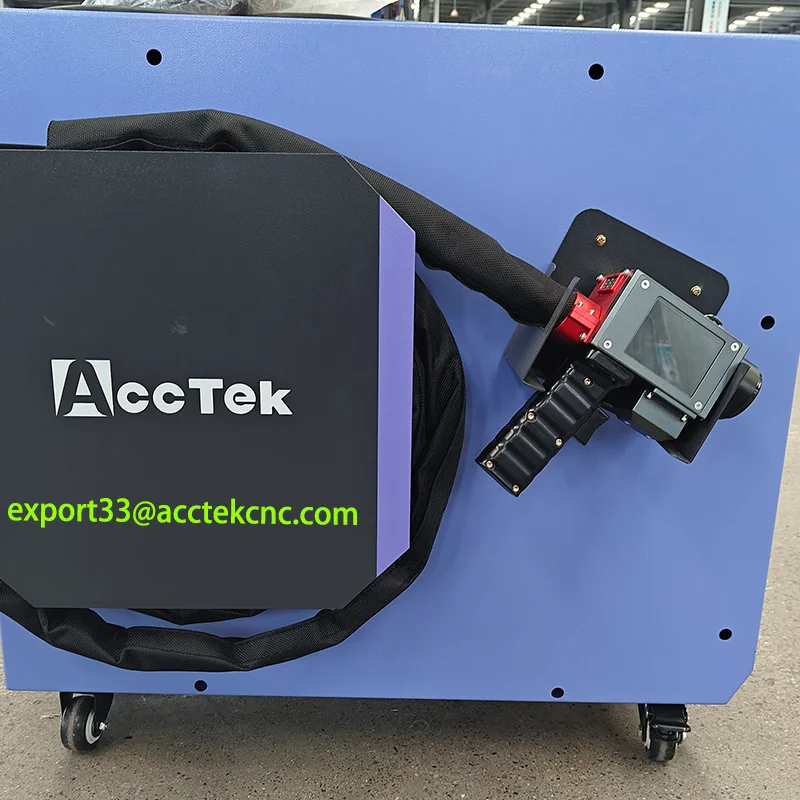 

300W JPT Pulsed Laser Cleaning Machine For Remove Rust Oil Paint Metal Wood Air Cool Laser Aluminum oxide layer Model Cleaning
