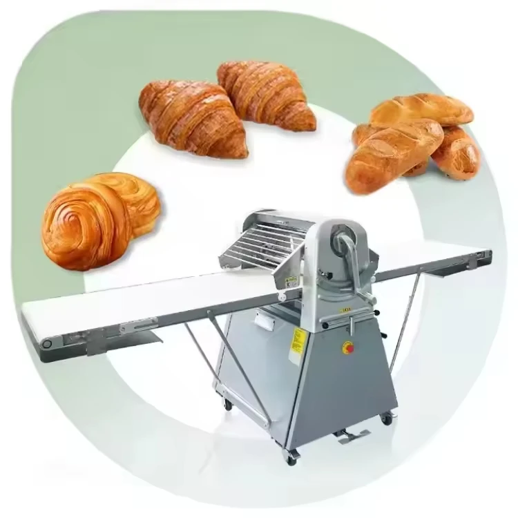 

Commercial Pasta Pastry Make Machine Bakery Crisping Sheeter Croissan Bakery Dough Sheeter Croissant Baking Machine