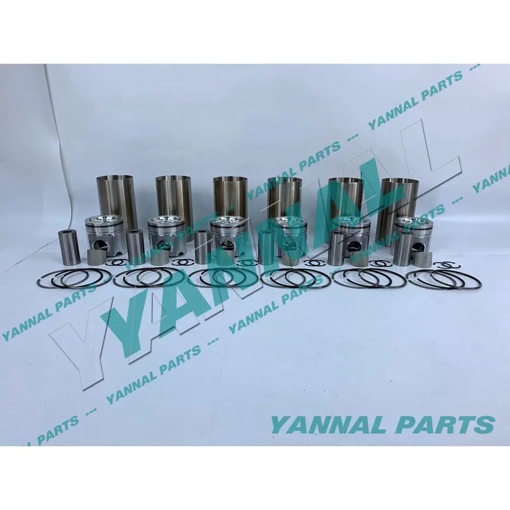 6D107 Cylinder Liner Kit For Komatsu Engine Part