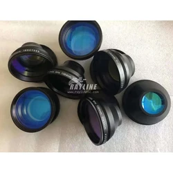 Fiber Laser Field Lens 355nm M85 thread Galvo System 110X110mm F160 F-theta Scan Lens 200X200 For Laser Marking Machine Parts