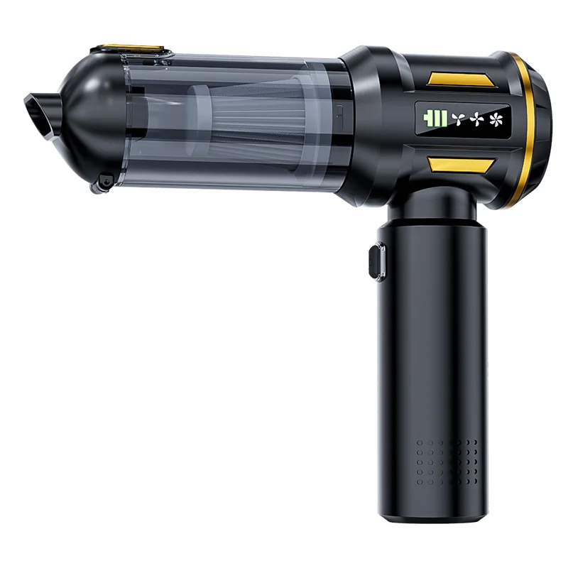 Auto-Staubsauger Kabelloser Tragbarer Staubsauger 16000PA Starke Saugkraft Mini Handstaubsauger Kabellos mit Gebläsefunktion für Auto und Zuhause