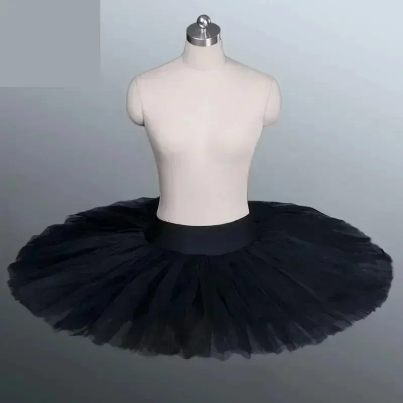 Professionele Schotel Tutu Zwart Wit Rood Ballet Dans Kostuum Voor Vrouwen Tutu Ballet Volwassen Ballet Dansrok Met Ondergoed - afbeelding 2