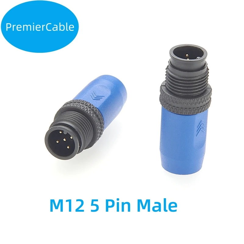 NMEA 2000 N2K Micro-Change M12 Terminator Resistor M12 5 Pin Male Connector for DeviceNet CAN BUS CANOpen Sensors