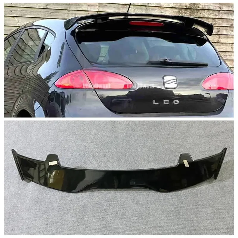 Becquet de toit arrière pour Seat Leon MK2 1P Leon 2 Tsi Tdi 4 portes hayon 2009-2012 Facelift coffre arrière aile arrière kits de carrosserie réglage