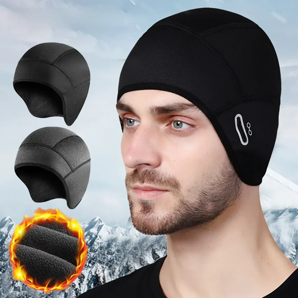 AliExpress Victgoal Winter Cycling Warm Cap for Men Bike Helmet Liner Balaclava Hood Sport Thermal Skiing Hat MTB