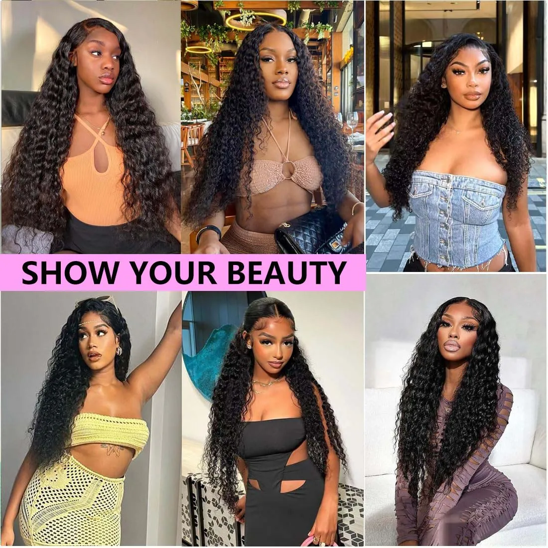 ウォーターウェーブバンドル人毛 100% 未処理ブラジルバージンヘアディープウェーブバンドル人毛バンドル横糸ナチュラルカラー