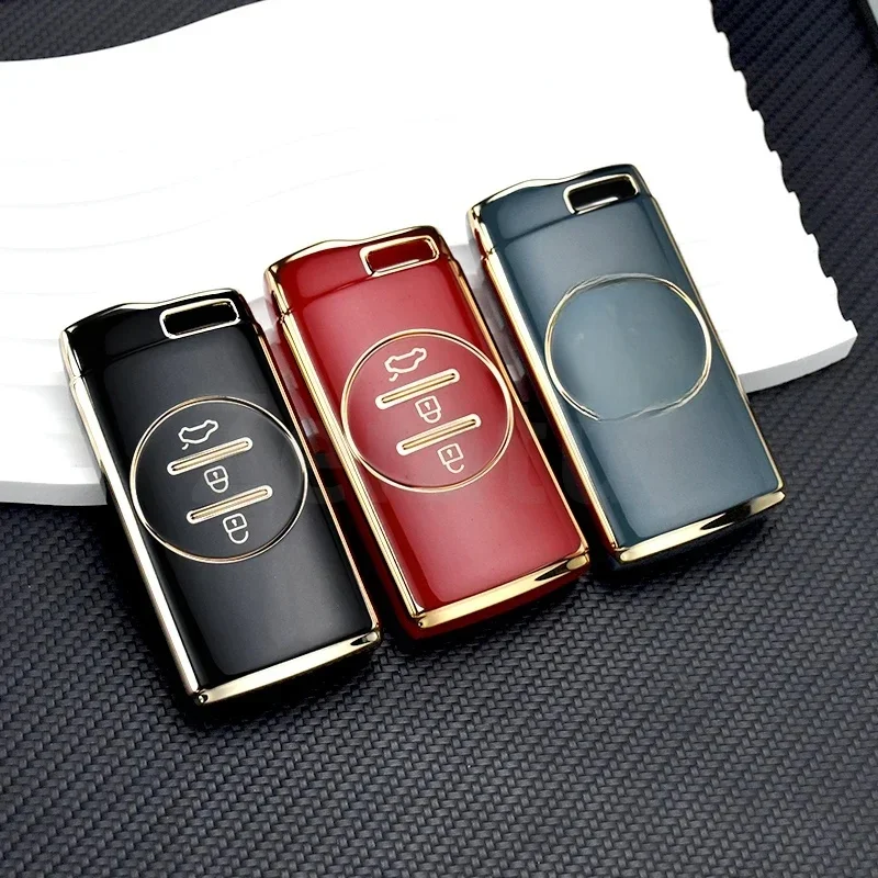 Housse de clé de voiture en TPU, pour Chery Tiggo 7 Pro 8 Pro Exeed Tiggo 2 3x Arrizo 5 Pro Gx 5x EQ7, coque automatique, support de porte-clés, accessoires