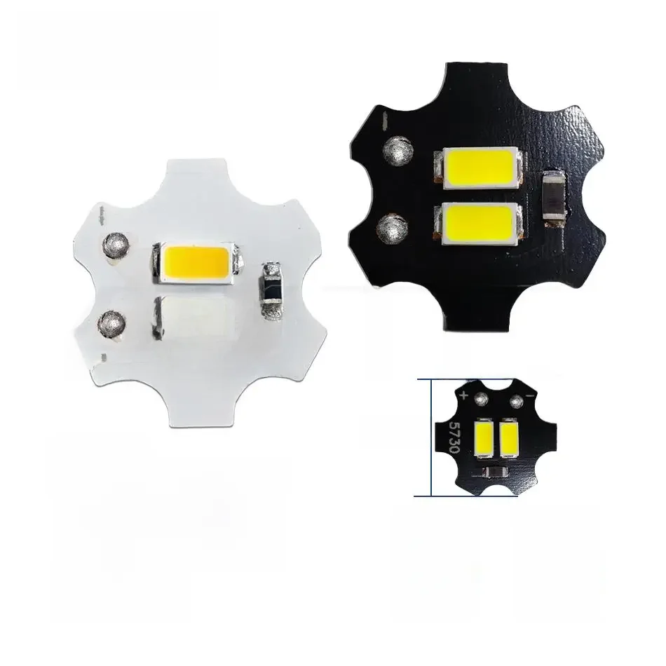 Mini panneau lumineux LED DC 5V 1W SMD5730 3000K chaud/blanc 6000K 20mm, plaque en aluminium, perles de lampe et câble de commutation USB marche/arrêt, 1-20 pièces