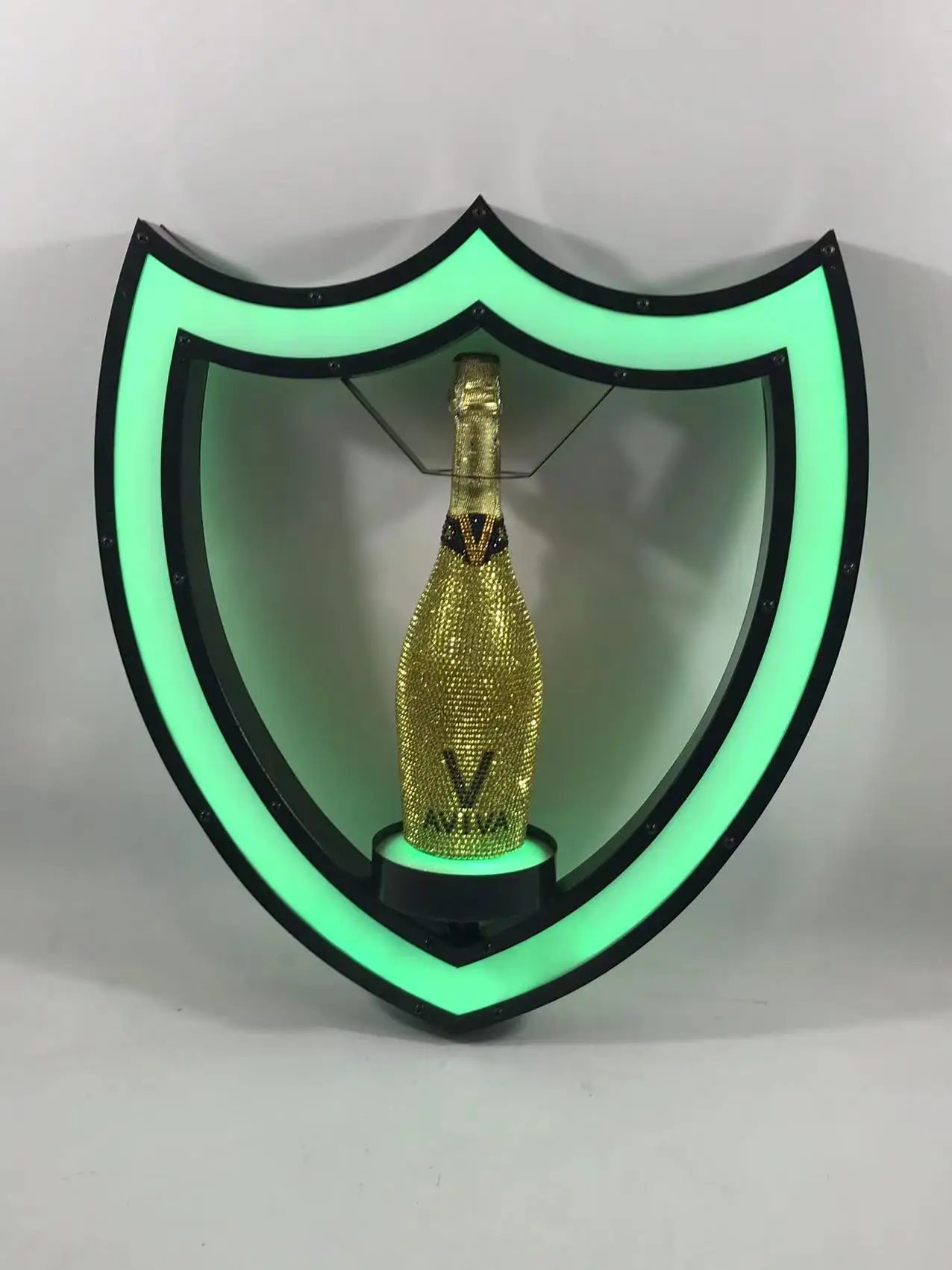 D OMP ERIGNON-presentador de botella de champán LED recargable