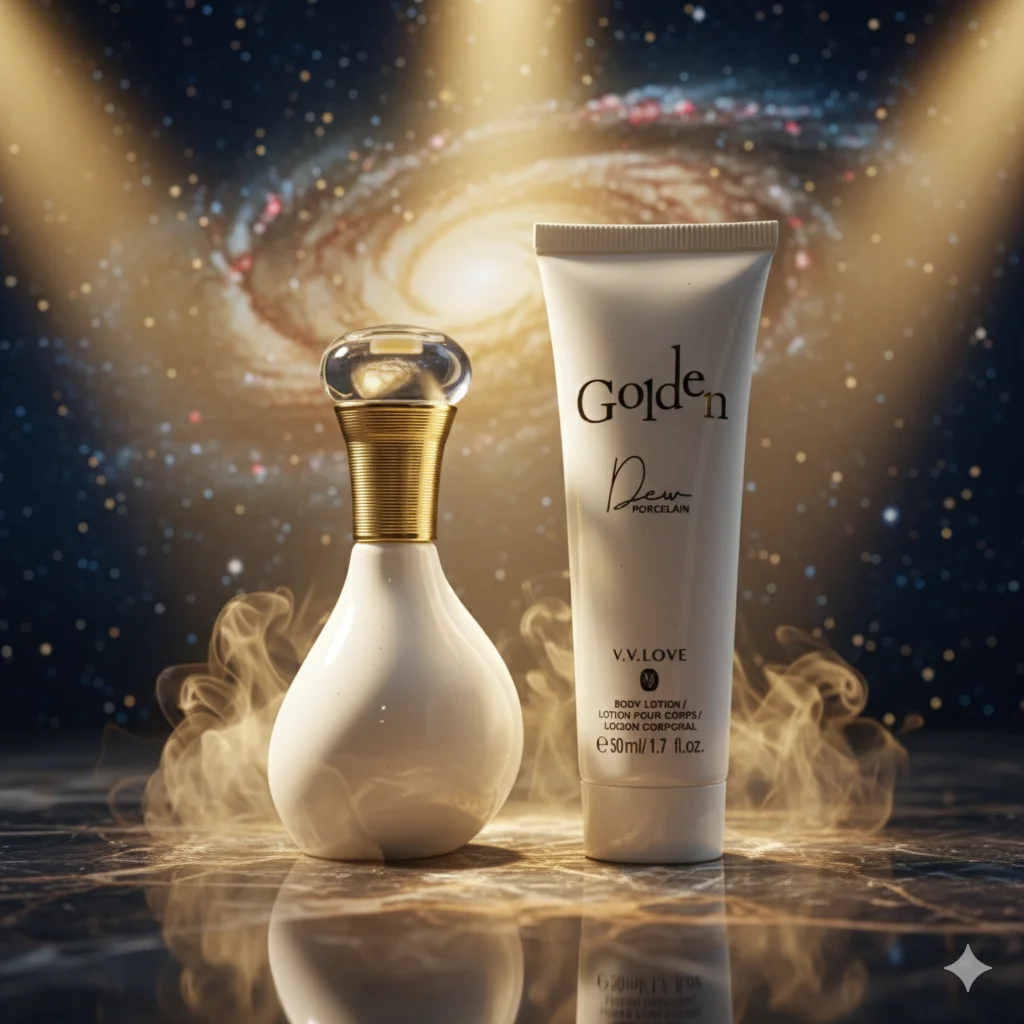 عطر 50 مل ومجموعة لوشن الجسم 50 مل للنساء