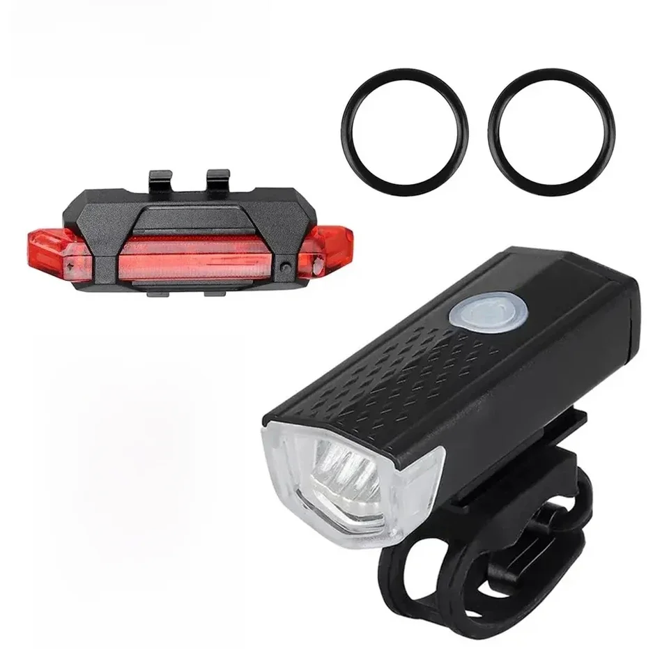 AliExpress cycle zone MTB Bike Lights Set USB LED Rechargeable Waterproof Mountain Bike Headlight Bicycle Light Front