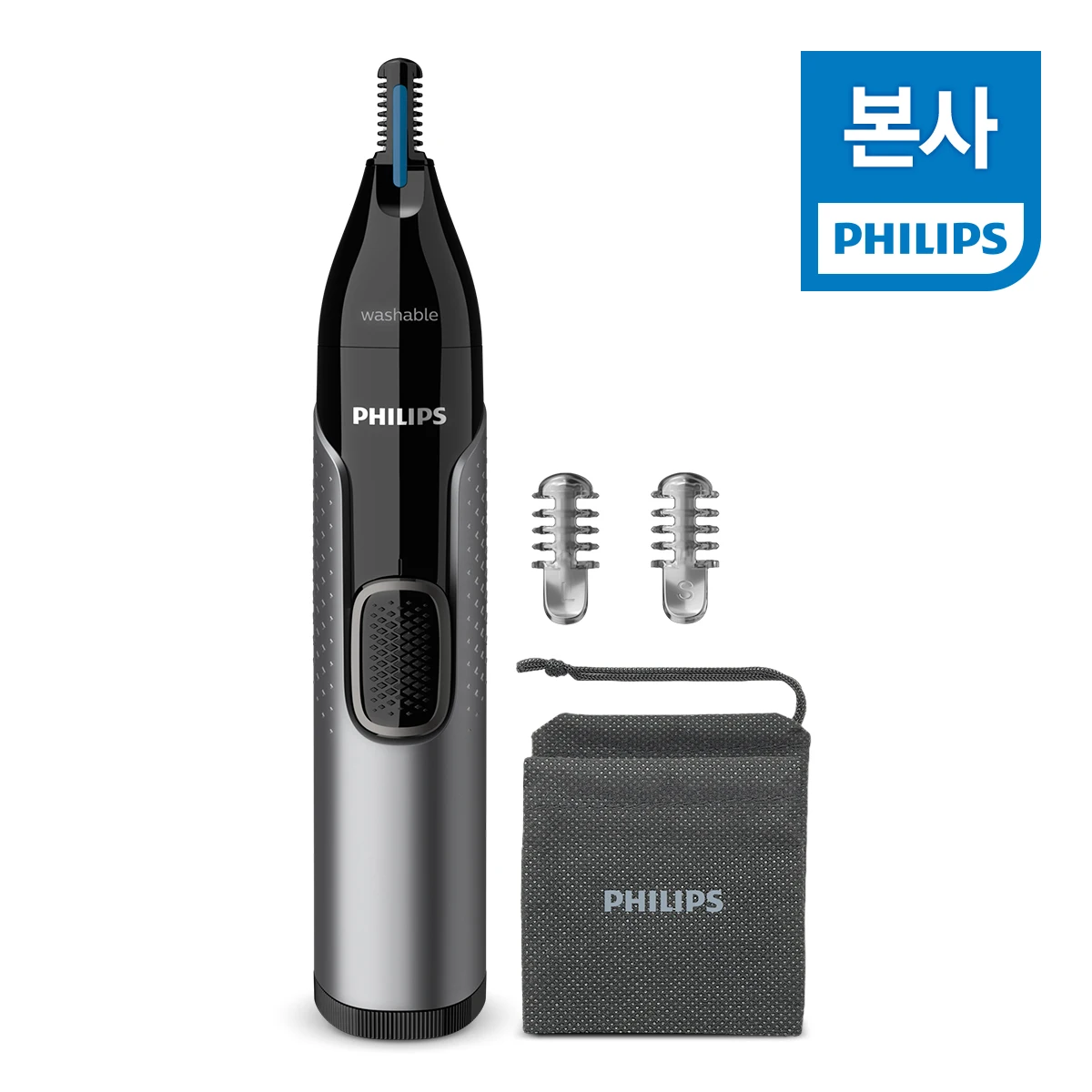 Philips Nose and Ear Trimmer NT3650/16, Black