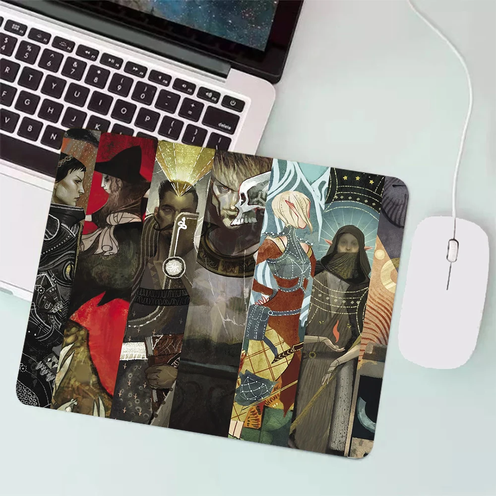 Dragon Age Small Gaming Mouse Pad PC Gamer Keyboard Mousepad Computer Office Mouse Mat Laptop Carpet Anime Mause pad Desk Mat