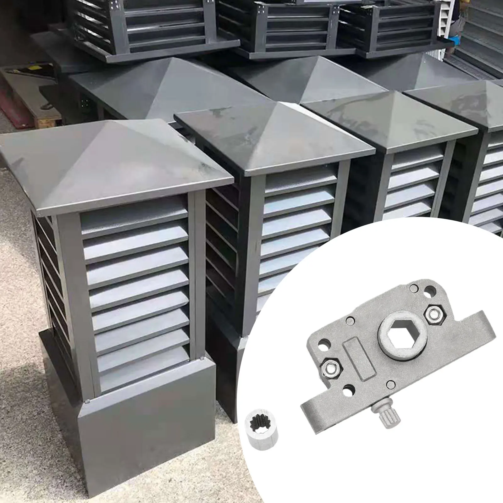 

RVs Vent Cover 10A20281K-1AF Trailer Air Vent Replacement Vent Cover Universal Fan Parts Accessories for Rvs for Deluxe