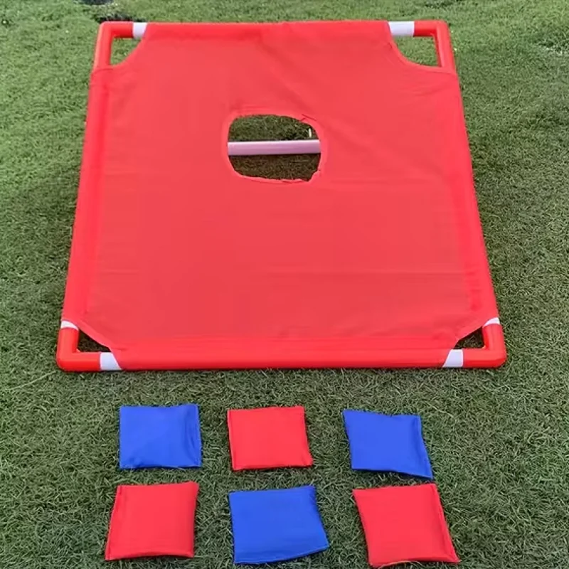 

Beanbag throwing set, a fun team game competition, includes 6 beanbags, suitable for yard games and couples games.