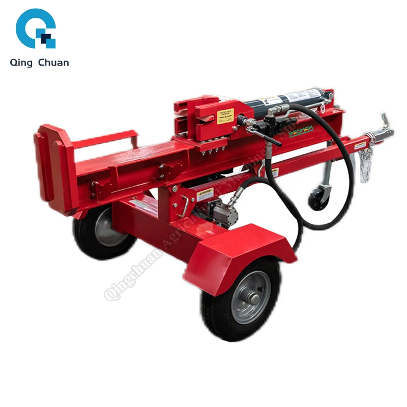 Hydraulic Wood Splitting Machine Garden Farm Wood Processing Raw Wood Firewood Splitting Machine Log Splitter