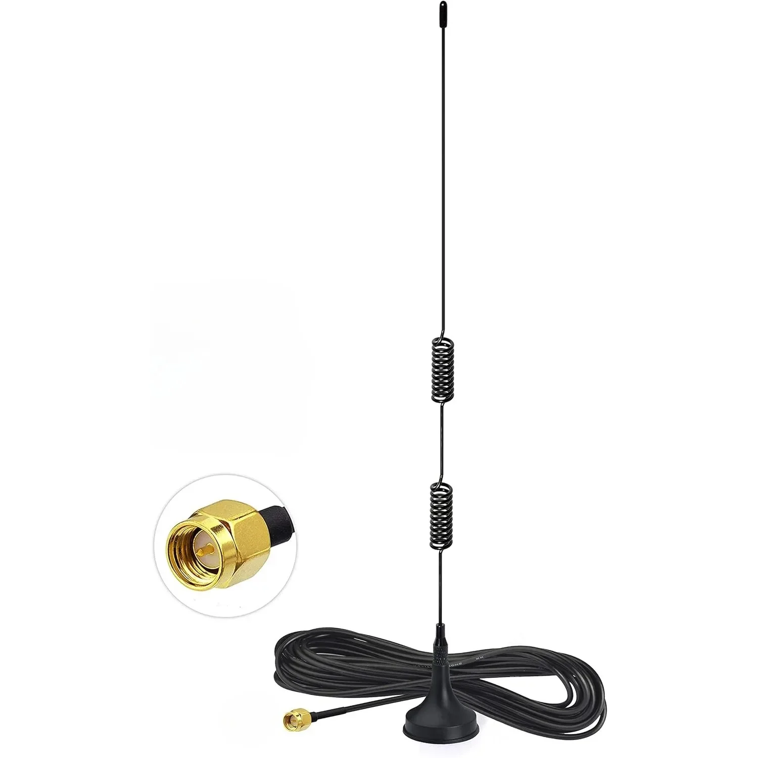 1090 MHz ADS-B Empfängerantenne 6 dBi Magnetfuß für Luftfahrt RTL SDR Software Defined Radio USB Stick Dongle Tuner Empfangen