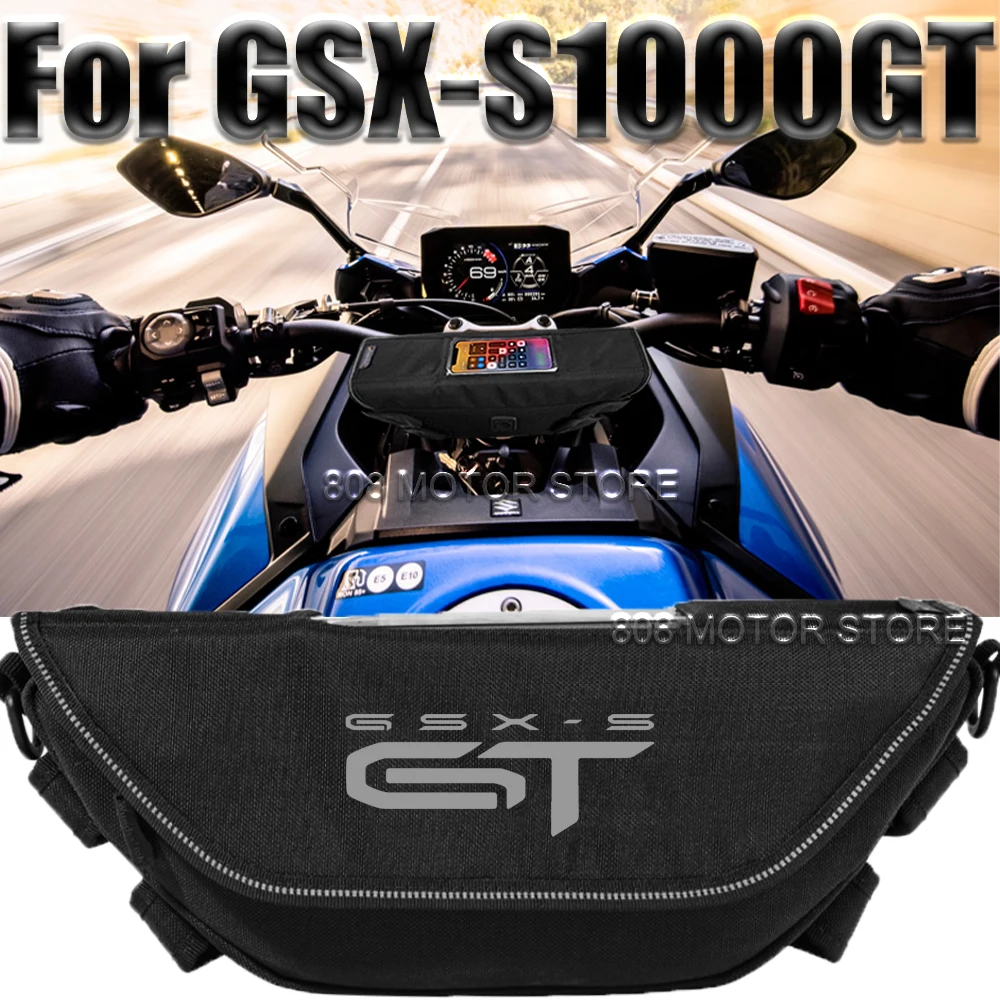 

For GSX-S1000GT gsx-s1000gt Motorcycle accessories tools bag Waterproof And Dustproof Convenient travel handlebar bag