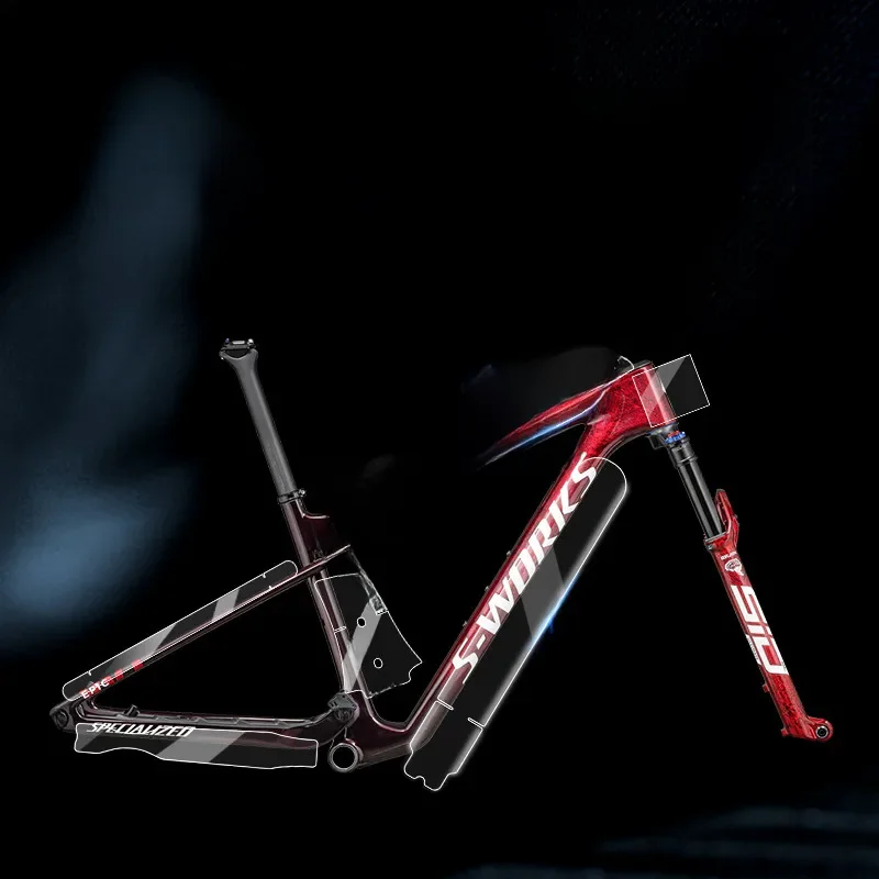 AliExpress READU Road Bike Frame Scratch-Resistant Protector Bike Sticker MTB Guard TPU Bicycle specific Cropped Universal Protective Film