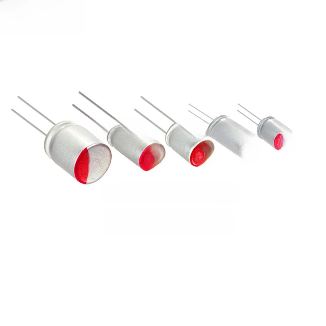 10szt Stały kondensator elektrolityczny DIP Low ESR 6.3V 10V 16V 25V 35V 50V 63V 100V 10UF 47UF 100UF 220UF 470UF 820UF 1000UF 2200UF — zdjęcie 2