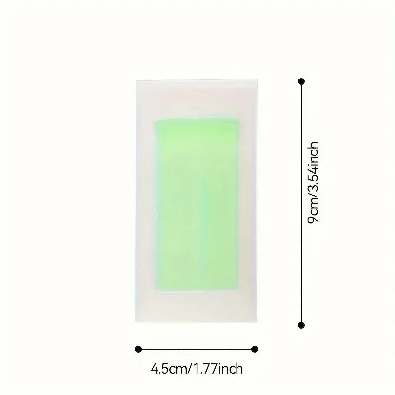 شرائط شمع احترافية لإزالة الشعر لإزالة الشعر في الصيف، ورق شمع بارد مزدوج الجوانب للوجه والجسم الساق مفيد