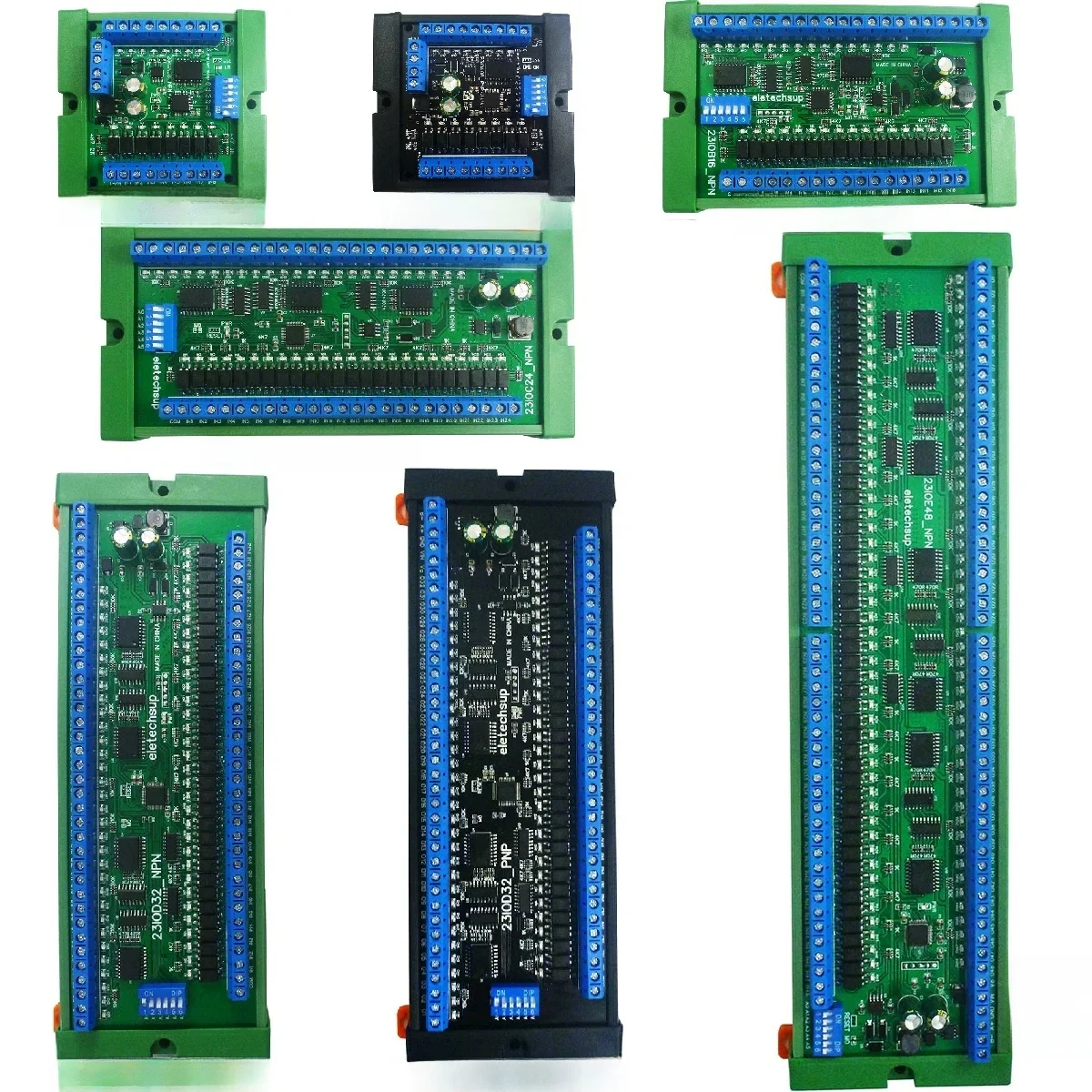 Zdalny moduł IO RS485 8 16 24 32 48CH Wielofunkcyjna płytka rozszerzeń PLC DI-DO Skrzynka na szynę DIN Standardowy protokół MODBUS RTU — zdjęcie 2