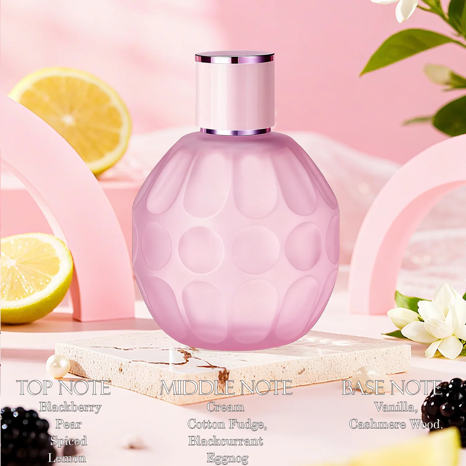 1 PAKET / 100ML parfum wanita, dengan aroma buah manis dan susu, wangi tahan lama, cocok untuk penggunaan di kantor.