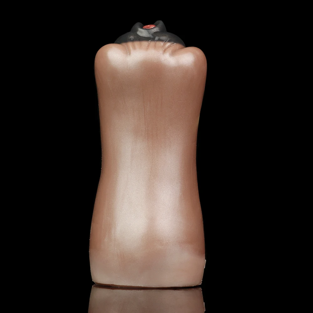 Dual Hole Male Masturbator Fantasy Horse Labia Vagina Anus Silicone Pocket Pussy Tight Sex Toys for Men Stroker Cup Adult Goods view 6