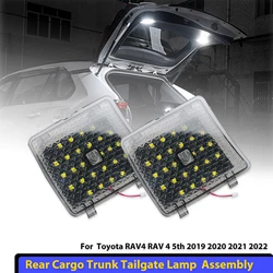 For Toyota RAV4 5th 2019 2020 2021 2022 2023 2024 White LED Car Trunk Cargo Lift Gate Lights Inner Rear Hatch Door Trunk Lights
