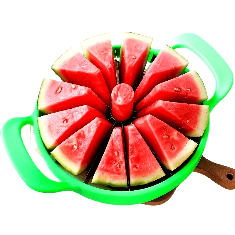 

Multi-Function Watermelon Divider Cutter Stainless Steel Household Open Diced Kitchen Accessories Gadgets Fruit Slicer Tool