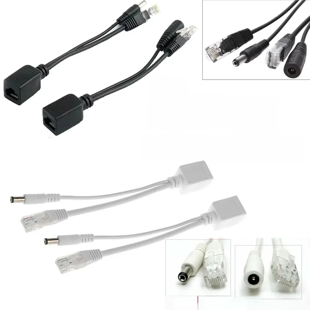 Séparateur POE 48V à 12V, étanche, avec adaptateur vidéo et d'alimentation, Module d'alimentation, injecteur pour extension de caméra IP
