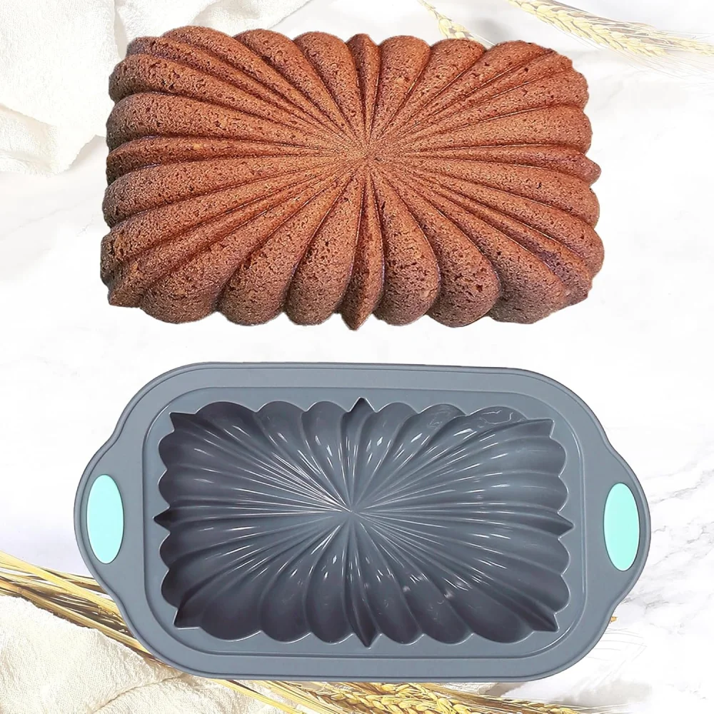 Bandeja de Silicona para Tostadora, Bandeja Antiadherente para Horno, Apta para Pan de Plátano, Sándwiches, Pasteles y E