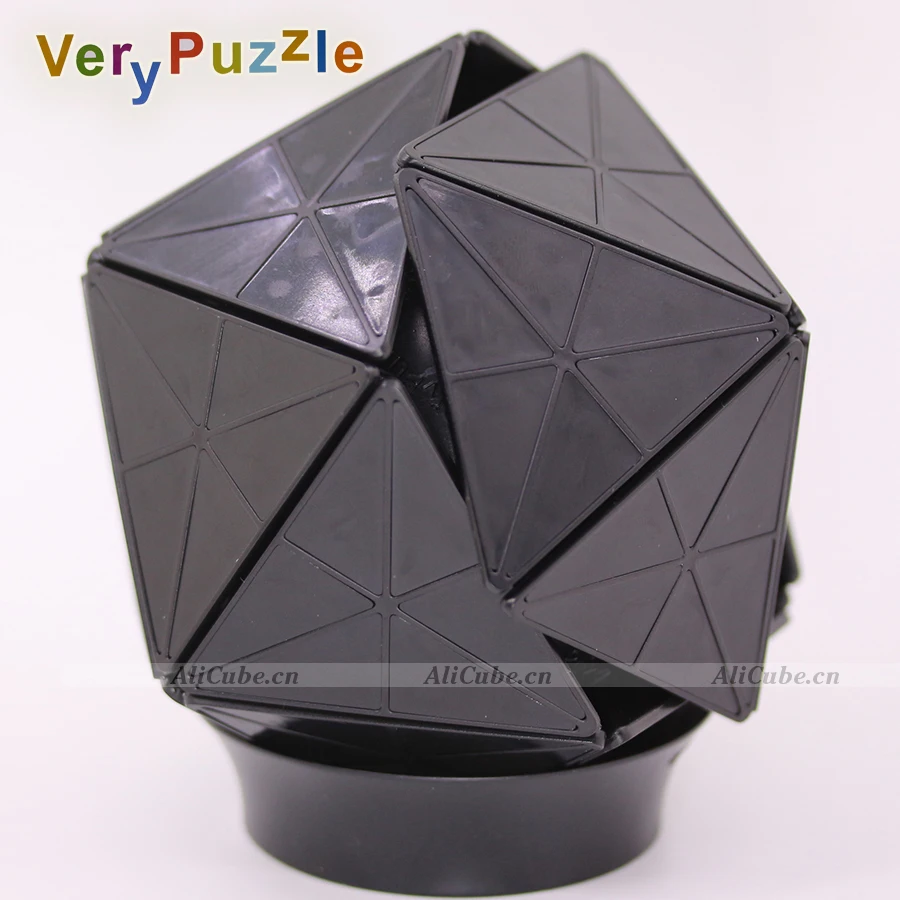 VeryPuzzle 72 ركن فقط Megaminx 12 محور لتقوم بها بنفسك المكعب السحري المهنية لعبة ذكية المنطق اللعب الصعبة تويست لغز