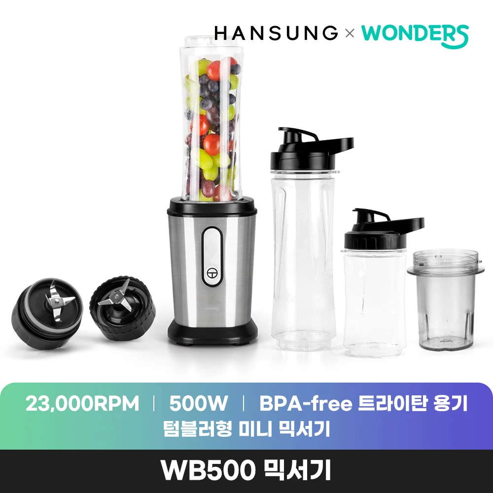 원더스리빙 원더스 메이킹 WB500 미니블렌더