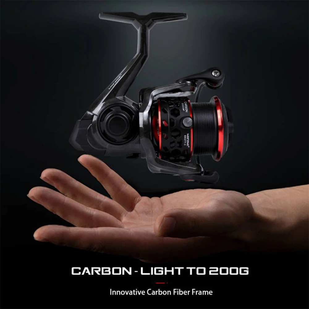 MIFINE Carrete Spinning de Carbono 5.1:1 – Agua Salada y Dulce - imagen 3