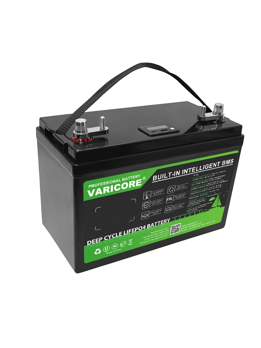12V 120AH Lithium-Eisenphosphat-Batterie Hochkapazitäts-Energiespeicher für Solarsysteme UPS Notbeleuchtung